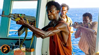 somali pirates force their way aboard the ship captain phillips