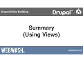 Drupal 8 Site Building 3 4 Summary Using Views