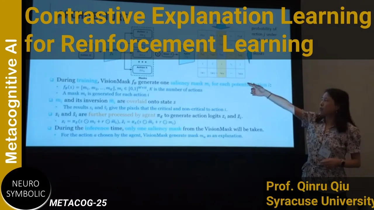 Contrastive Explanation Learning for Reinforcement Learning (METACOG-25)