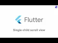 Single Child Scroll View - Flutter ColorCode