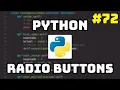 Curso de Python Radio Buttons en Python con Tkinter