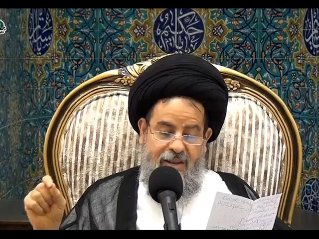 ⁣رد على أحد أبناء المجتمع في إشكاله إن كان الرسول ص قد وضع قوانين للأمة فهل قطع اليد والقتل قانون ؟!