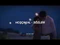 Emre Aydın || Hoşçakal - Sözleri ( Lyrics)