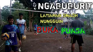 latihan smash di bulan ramadhan edisi ngabuburit nungguin magrib voli 92