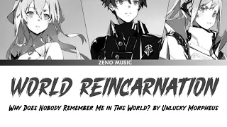 why does nobody remember me in this world opening full 