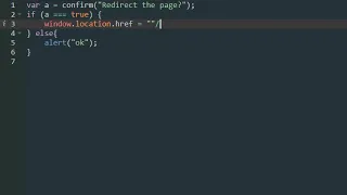 JavaScript - Redirect Page
