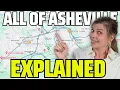 Map TOUR of Asheville NC - Where Should You Live in North Carolina