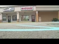Feds police search massage parlor