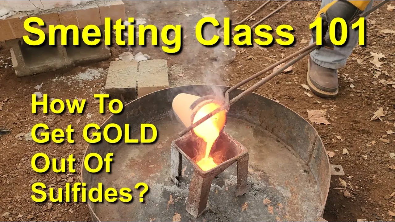 Mastering Gold Smelting: Techniques for Extracting Precious Metals from Sulfides
