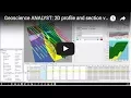 Geoscience ANALYST 2D profile and section viewer