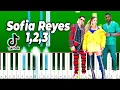 Download Lagu 1, 2, 3 - Sofia Reyes - Piano Tutorial | TIKTOK  'Ok, Hola comment allez, allez-vous.
