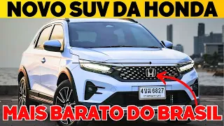 🚨NOVO SUV  DA HONDA - AS COISAS NÃO  CONTADAS SOBRE O W-RV 2025