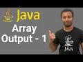 Java Bangla Tutorials 79 Array find output program part-1