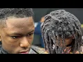 BIG CHOP TRANSFORMATION Dreads to a Crispy Fade