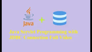 Java Servlet Programming with JDBC Connection Full