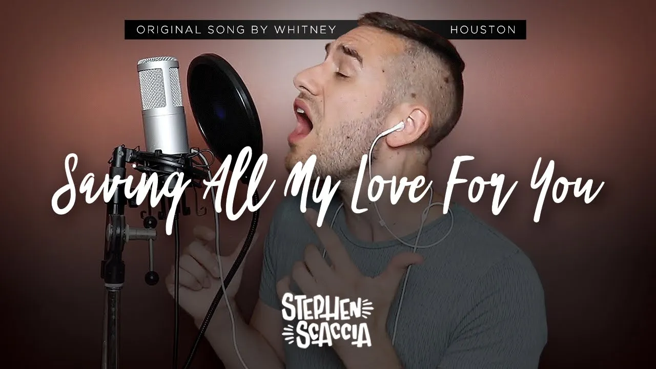 Saving All My Love For You - Whitney Houston (cover by Stephen Scaccia)
