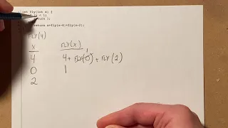 APCSA OOD 08 05 Recursive Methods - Table Technique