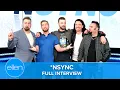 Download Lagu *NSYNC sits down with Ellen, reminiscing on their youth and playing \