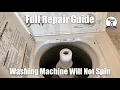Washing Machine Broken - Will Not Spin