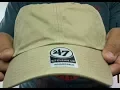47 'BLANK CLASSIC STRAPBACK' Khaki Adjustable Hat