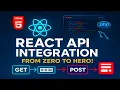Master React API Integration Data Table Form POST