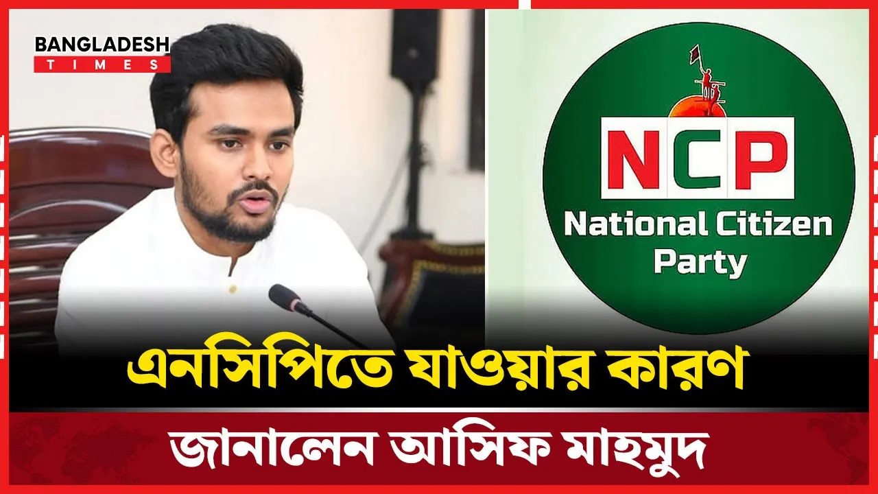 নির্বাচনে অংশ নিচ্ছেন না আসিফ মাহমুদ.