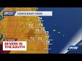 ON THE RADAR LIVE Spring forward severe storms beach breeze