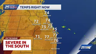 ON THE RADAR LIVE Spring forward severe storms beach breeze