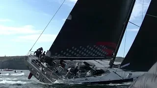 Interview Scallywag David Witt and Start Noakes Syd Gold Coast Race.  Commentary by Witty