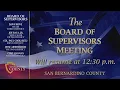 San Bernardino County Board of Supervisors Meeting 8 4 26 Part 1