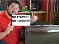 GE DISHWASHER WITHOUT POWER OR LIGHTS NO PROBLEM LETS FIX IT GE ADORA