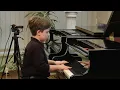 Andrija Cikic - 13 y J S Bach Three Part Invention B