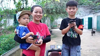 Chị Thanh + Minh Triết & Em Gạo Đi Xem Cún Con ❤ BIBI TV ❤