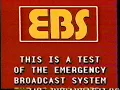 1991 KDBC EBS Test Channel 4 El Paso Texas Emergency Broadcast System
