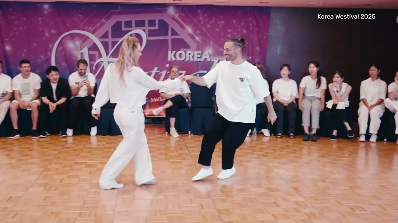 [2025 Korea Westival] Winners J&J_ Advanced Leader_ Valerio La Pietra & Aymeline Felmy