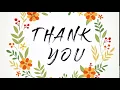 Thank You - Simple Thank you animation