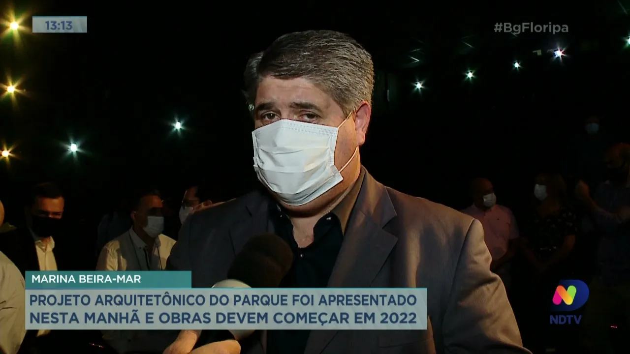 Marina Beira Mar: projeto arquitetônico do parque foi apresentado nessa manhã de sexta-feira