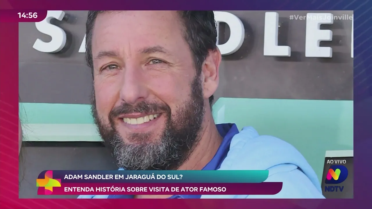 Adam Sandler em Jaraguá do Sul? Entenda história sobre visita de ator famoso