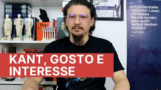 Kant e o juízo de gosto desinteressado - fatores externos não devem influenciar o juízo estético