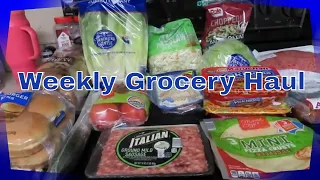 Weekly Grocery Haul 50 Budget Weekly Meal Planning Aldi Lil Butcher Shoppe