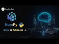 Master NumPy Sorting Stacking Slicing in Python DeepDownData chapter 4