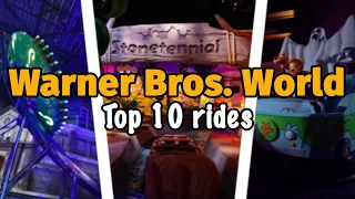 Top 10 Rides At Warner Bros World Abu Dhabi Dubai 2022 
