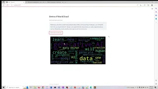Apps with Streamlit Series Demo of WordCloud with streamlit