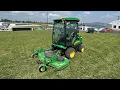 6861 - 2015 72 John Deere 1575 Diesel Front Mount Mower
