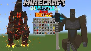 50 monsters addon godzilla and kong rise of the titans mcpe 1 19