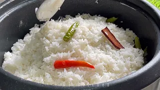রাইস কুকারে ঝরঝরে সাদা পোলাও | একবার রান্না করলে বারবার বানাবেন 😍 | Easy White Polao Recipe 