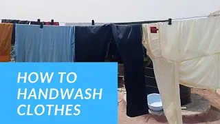 how to hand wash clothes washing clothes for beginners hostel life solutions