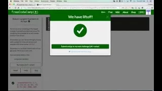 Free Code Camp Return Largest Numbers in Arrays Two Solutions