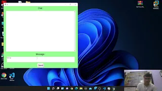 CHAT BOX GUI using socket programming