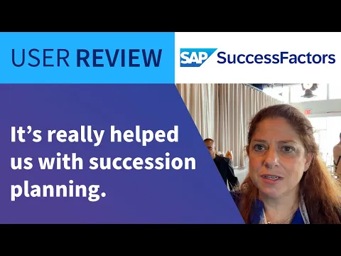 Thumbnail for SAP SuccessFactors Review